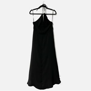 BANANA REPUBLIC WOMENS BLACK SLIP DRESS SIZE SMALL/TALL **NEW WITH TAGS** (NWT)